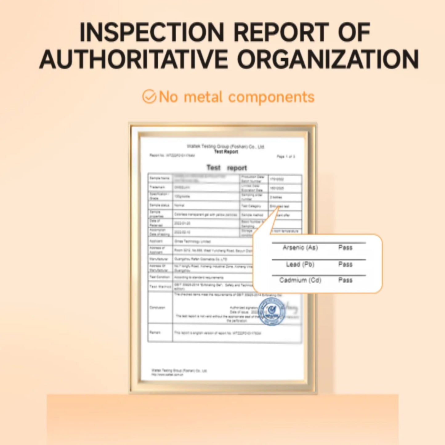 Orange Brightening gel