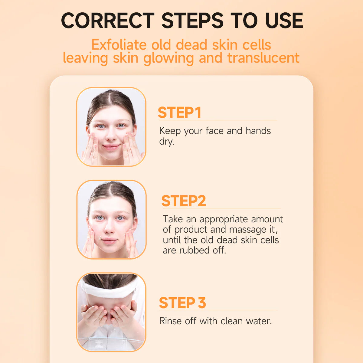 Orange Brightening gel